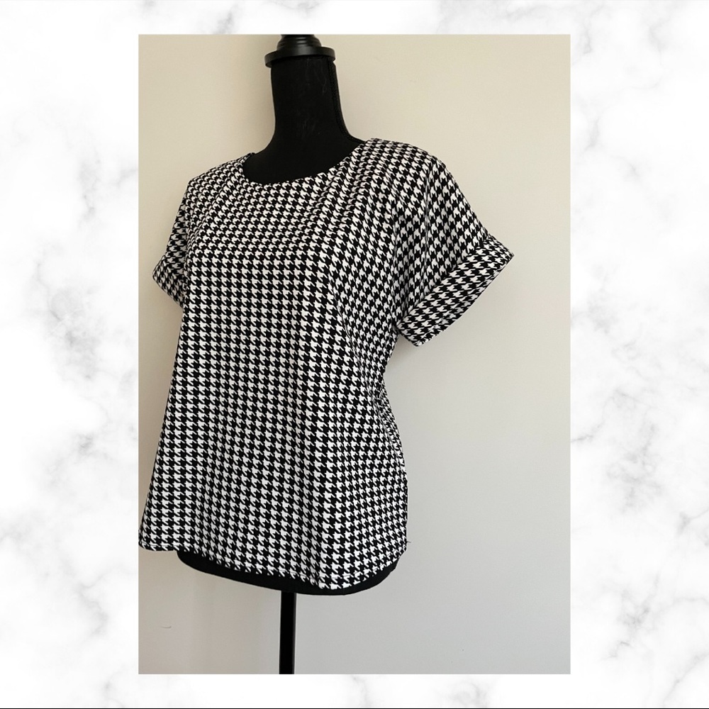 MELLóDAY Houndstooth Shirt